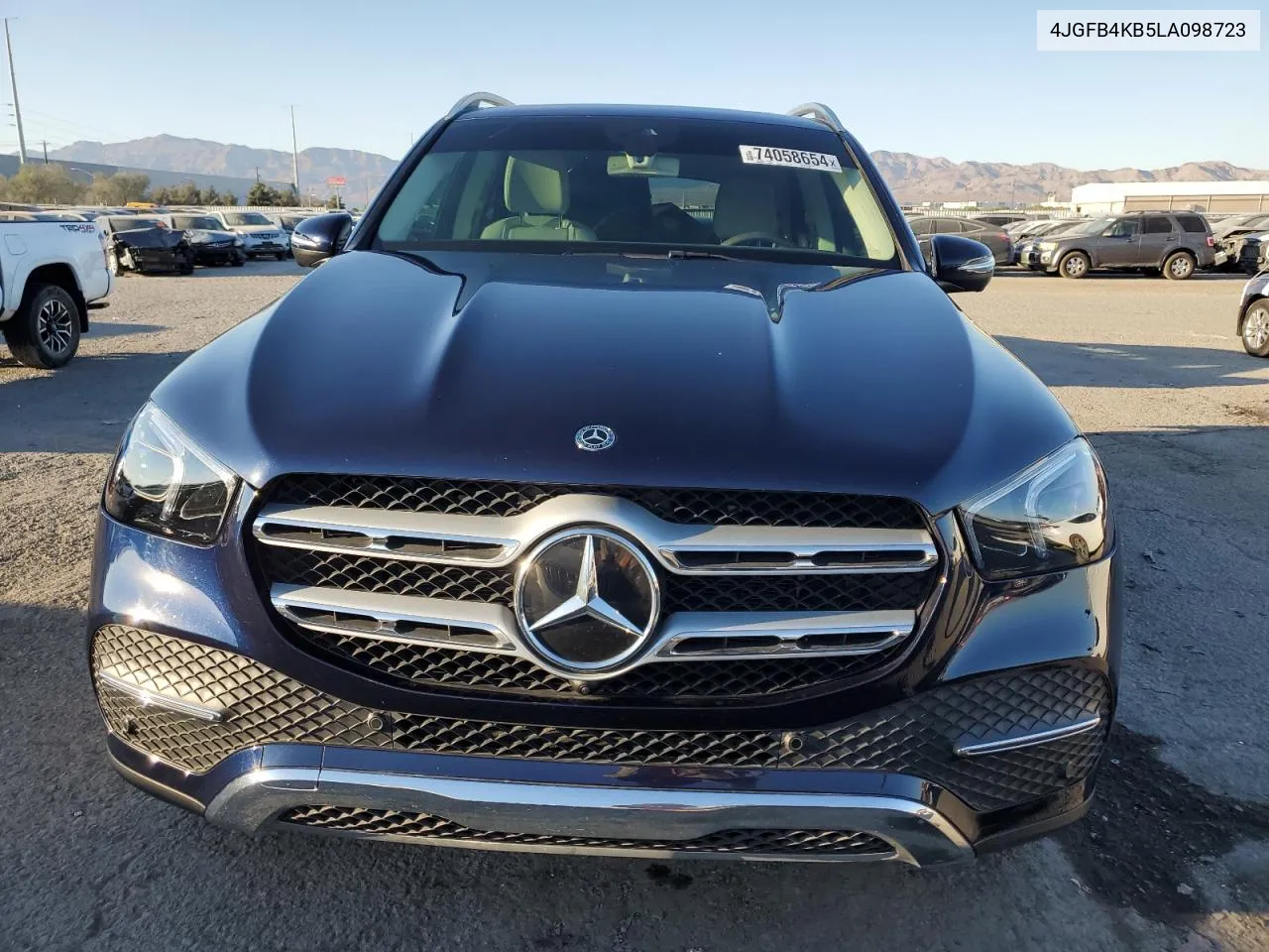 2020 Mercedes-Benz Gle 350 4Matic VIN: 4JGFB4KB5LA098723 Lot: 74058654