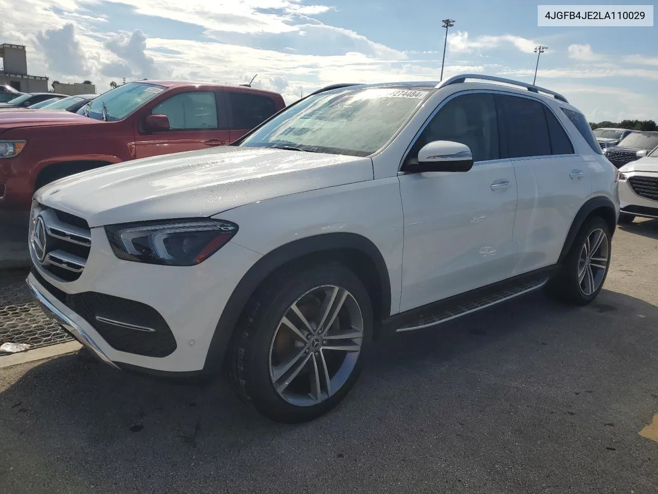 2020 Mercedes-Benz Gle 350 VIN: 4JGFB4JE2LA110029 Lot: 74274484