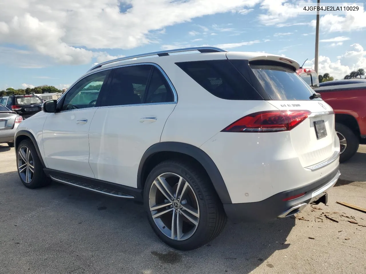 2020 Mercedes-Benz Gle 350 VIN: 4JGFB4JE2LA110029 Lot: 74274484