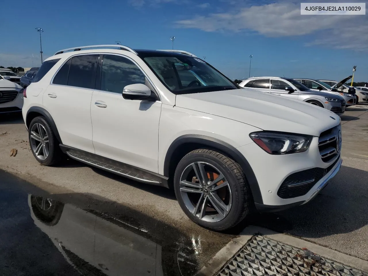 2020 Mercedes-Benz Gle 350 VIN: 4JGFB4JE2LA110029 Lot: 74274484