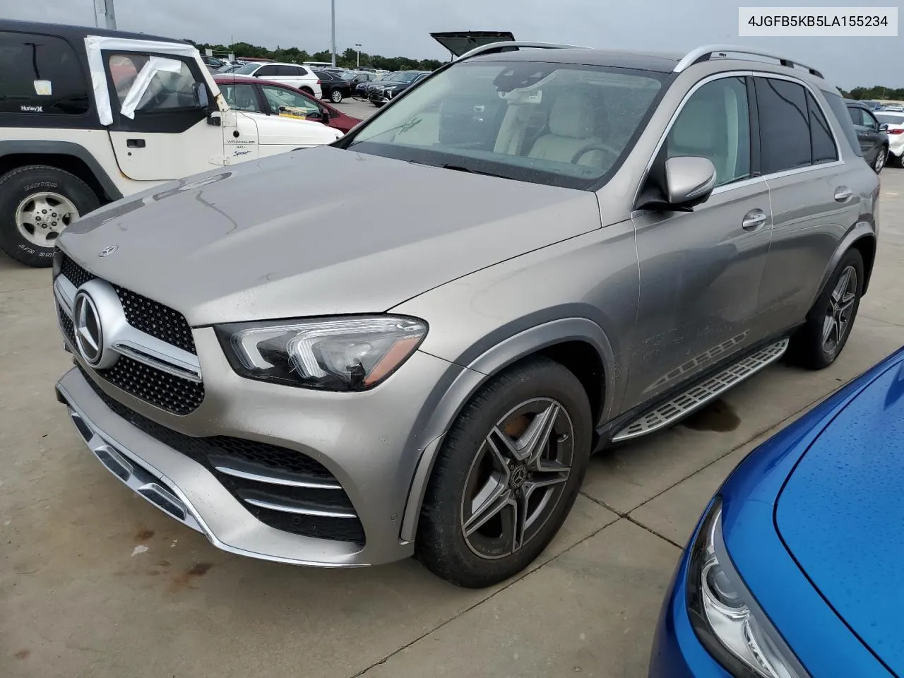 2020 Mercedes-Benz Gle 450 4Matic VIN: 4JGFB5KB5LA155234 Lot: 75118874