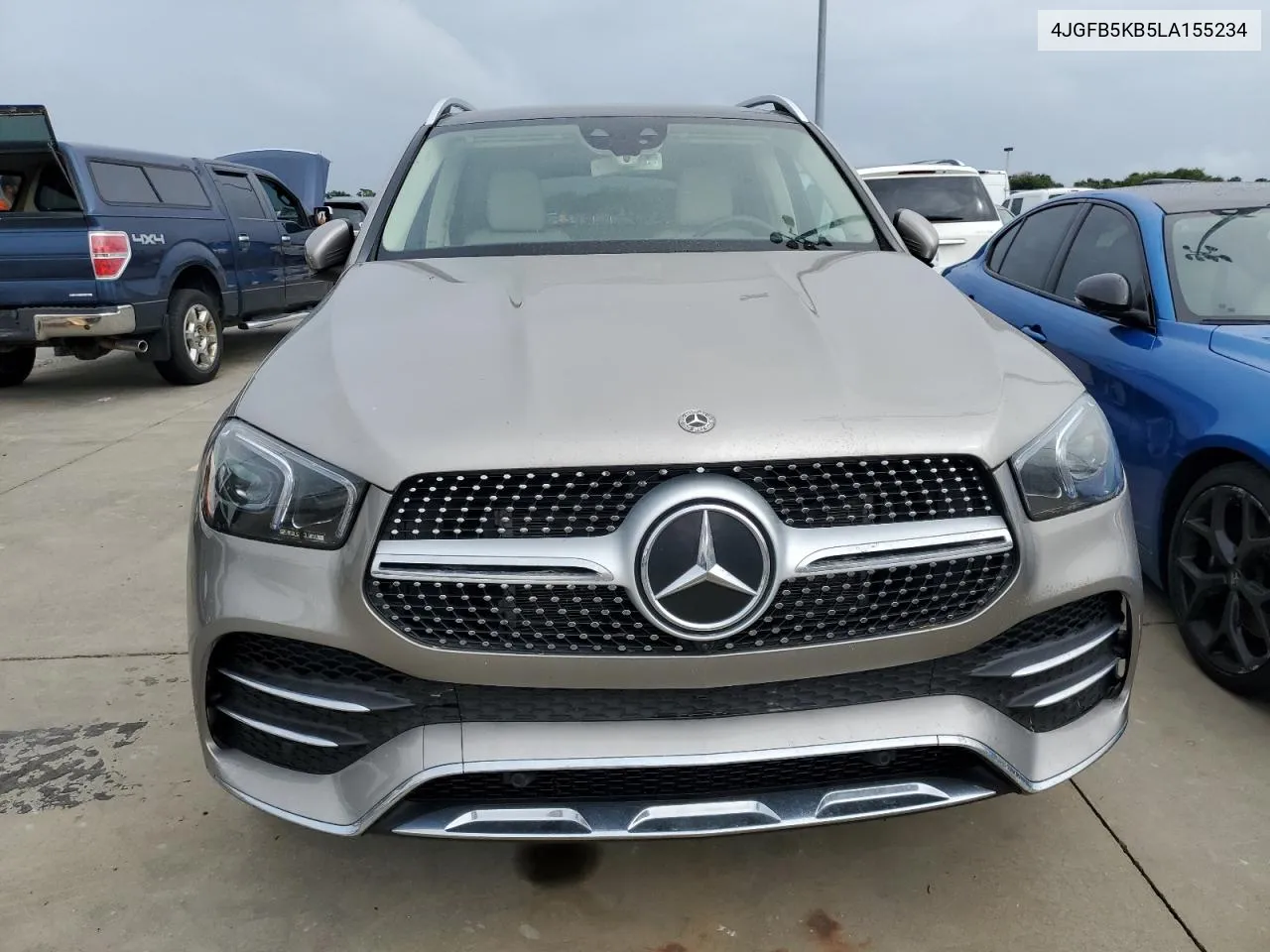 2020 Mercedes-Benz Gle 450 4Matic VIN: 4JGFB5KB5LA155234 Lot: 75118874