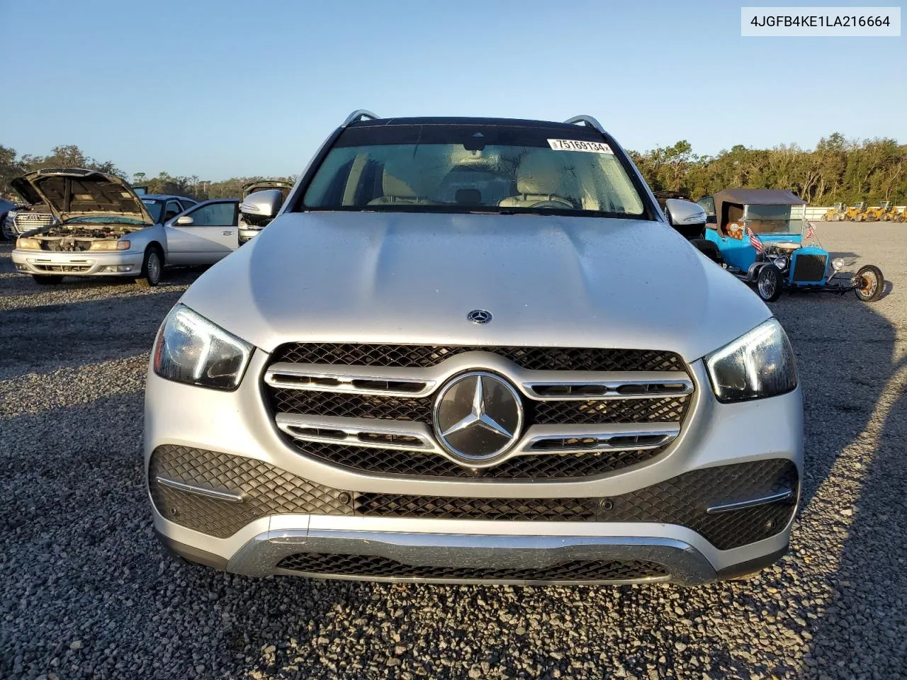 2020 Mercedes-Benz Gle 350 4Matic VIN: 4JGFB4KE1LA216664 Lot: 75169134