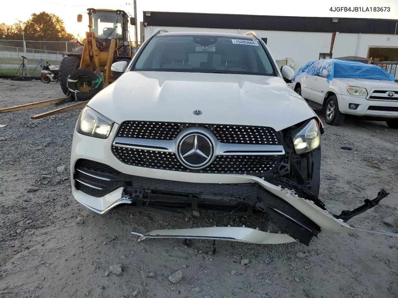 2020 Mercedes-Benz Gle 350 VIN: 4JGFB4JB1LA183673 Lot: 75285664