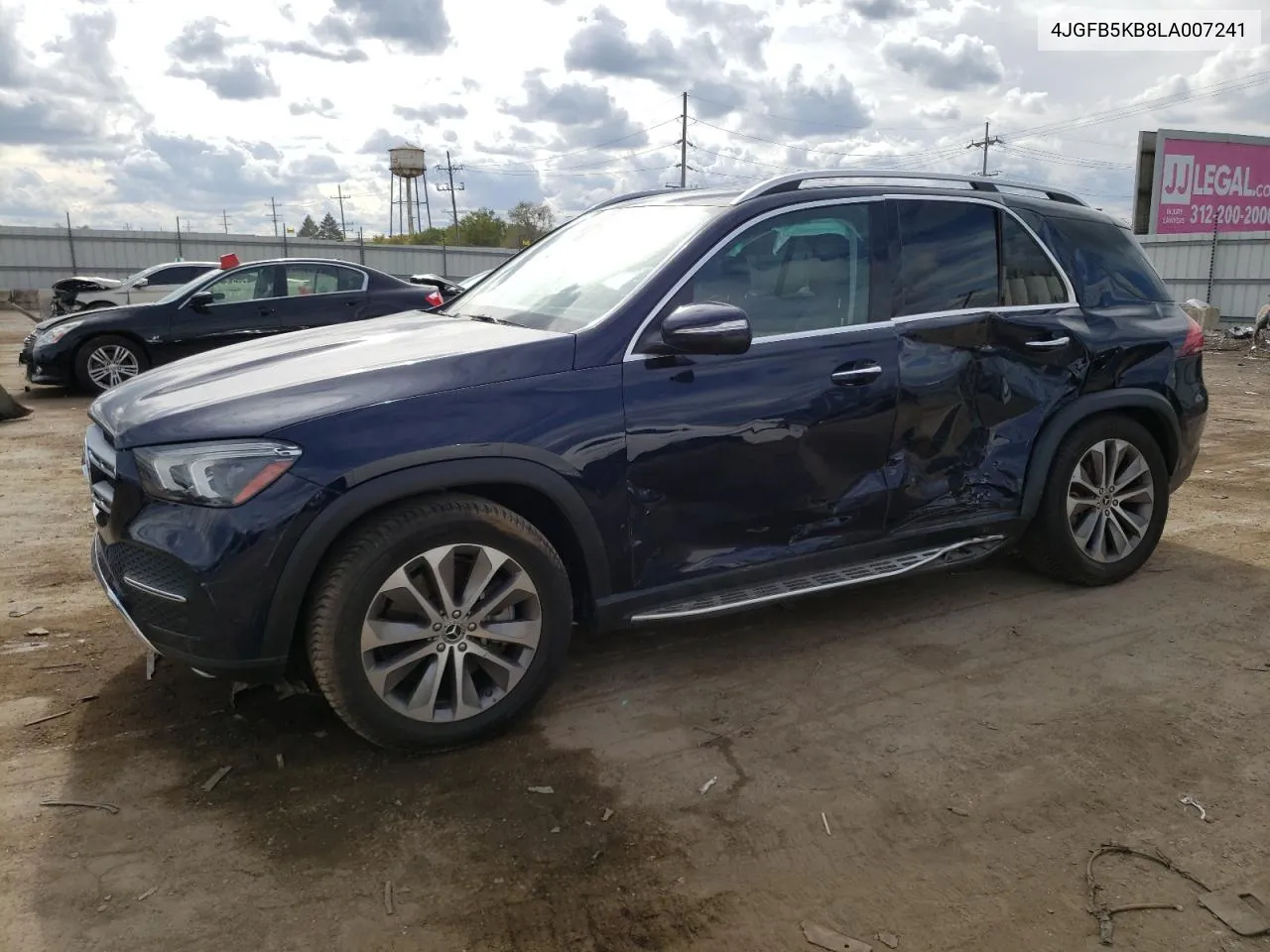 2020 Mercedes-Benz Gle 450 4Matic VIN: 4JGFB5KB8LA007241 Lot: 75678174