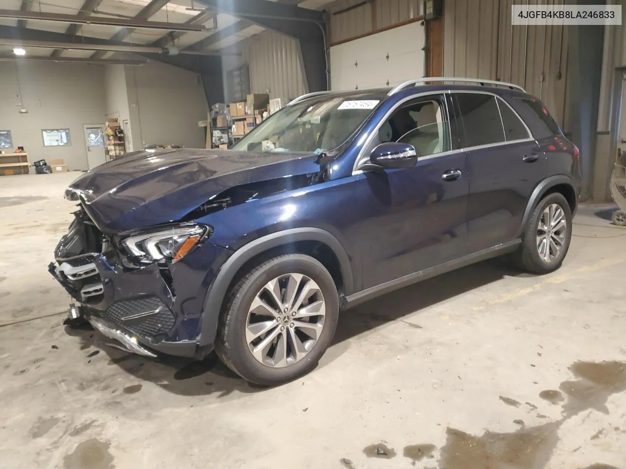 2020 Mercedes-Benz Gle 350 4Matic VIN: 4JGFB4KB8LA246833 Lot: 75757464