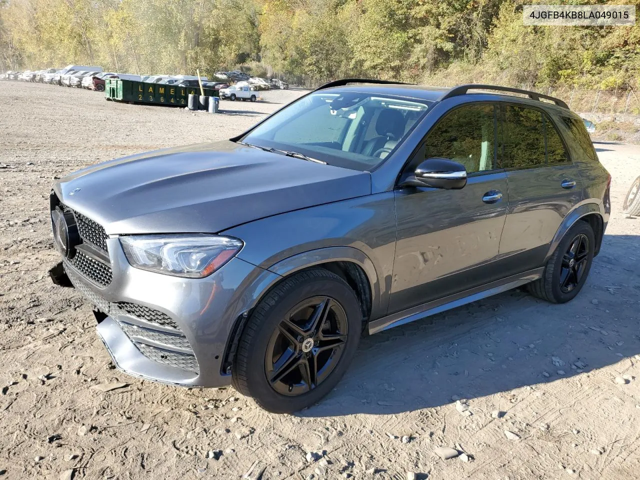 2020 Mercedes-Benz Gle 350 4Matic VIN: 4JGFB4KB8LA049015 Lot: 75945824