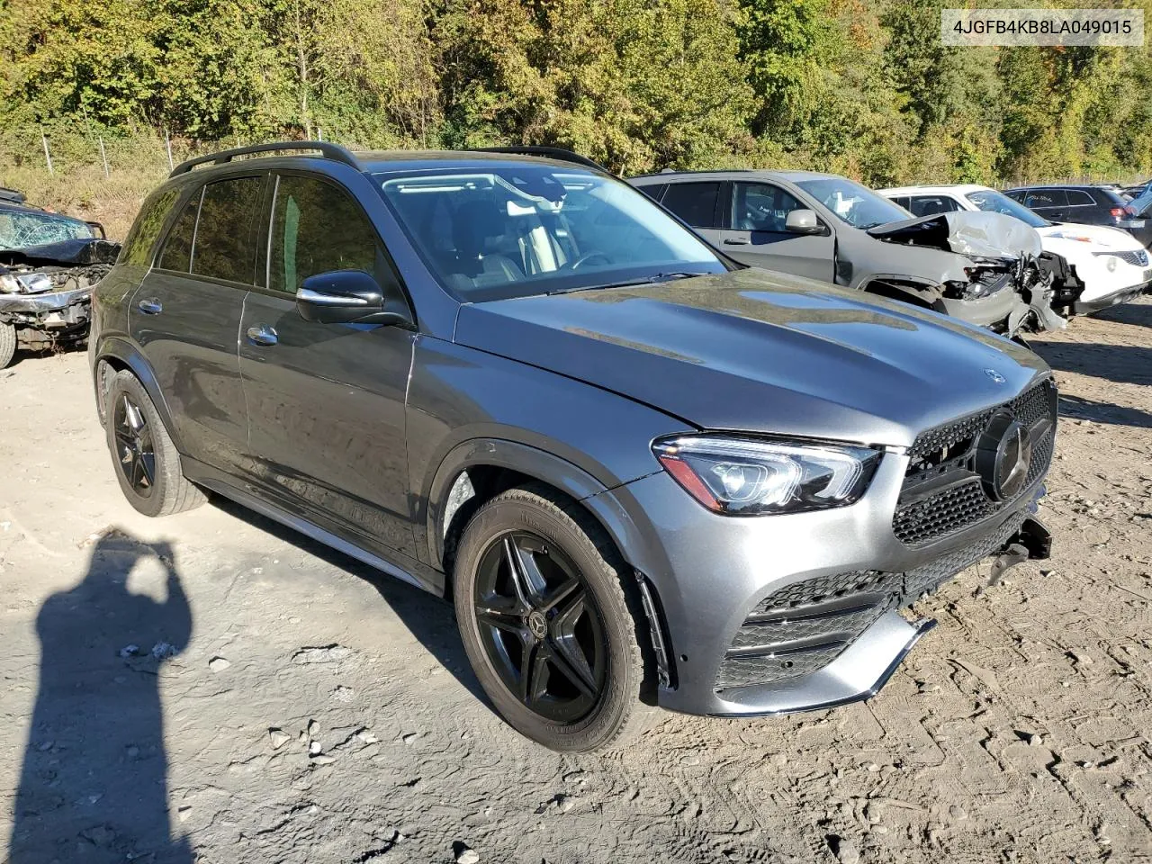 2020 Mercedes-Benz Gle 350 4Matic VIN: 4JGFB4KB8LA049015 Lot: 75945824