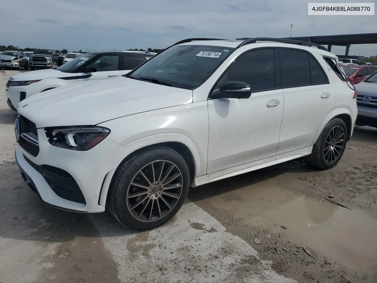 2020 Mercedes-Benz Gle 350 4Matic VIN: 4JGFB4KB8LA088770 Lot: 76156714