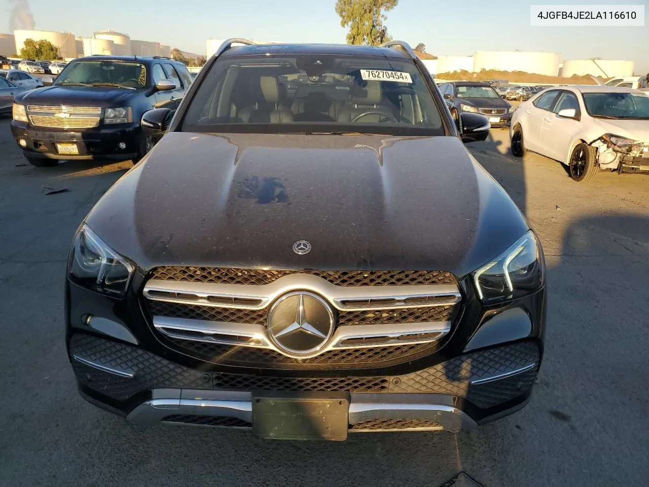 2020 Mercedes-Benz Gle 350 VIN: 4JGFB4JE2LA116610 Lot: 76270454