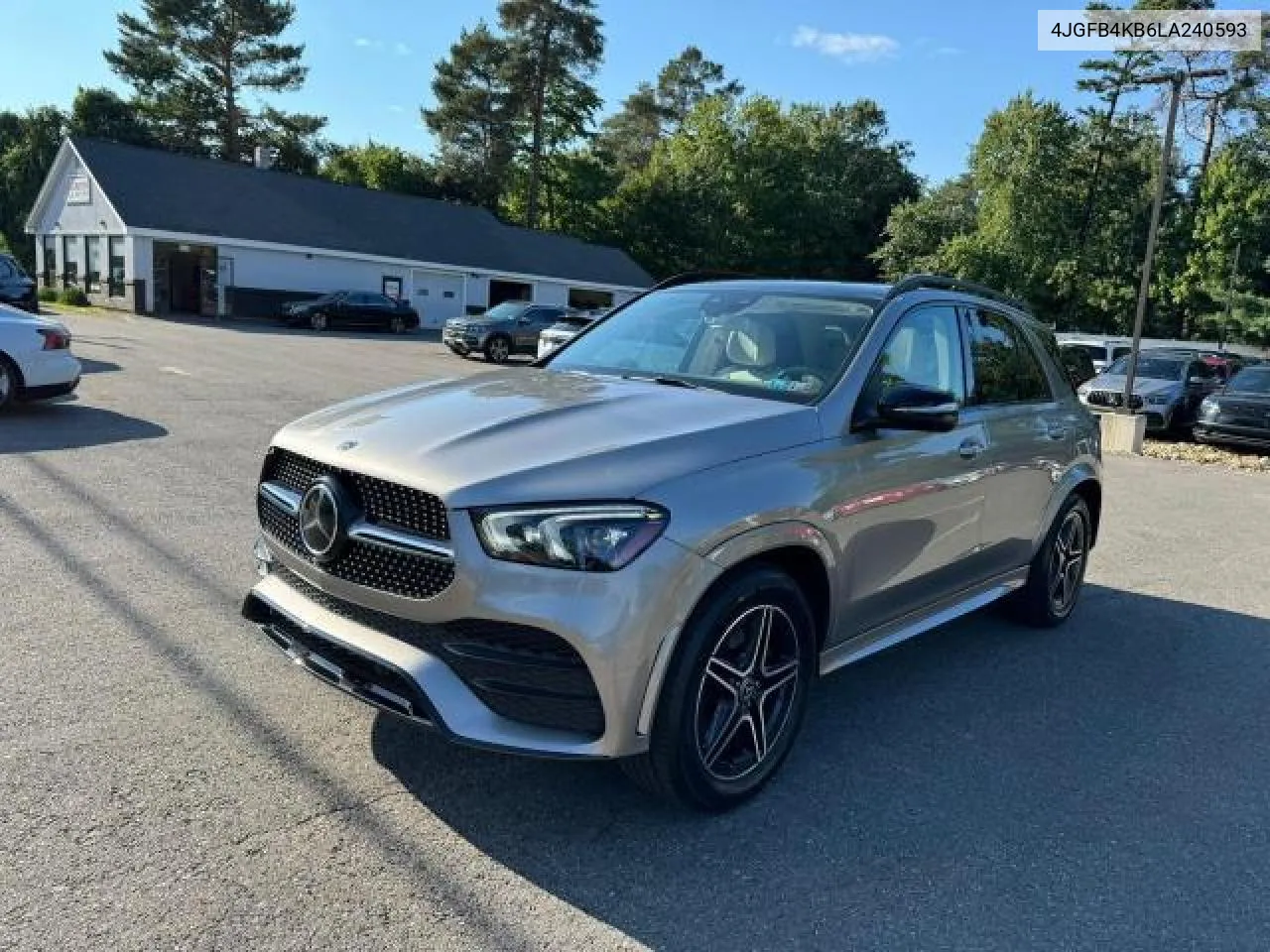 2020 Mercedes-Benz Gle 350 4Matic VIN: 4JGFB4KB6LA240593 Lot: 76762954