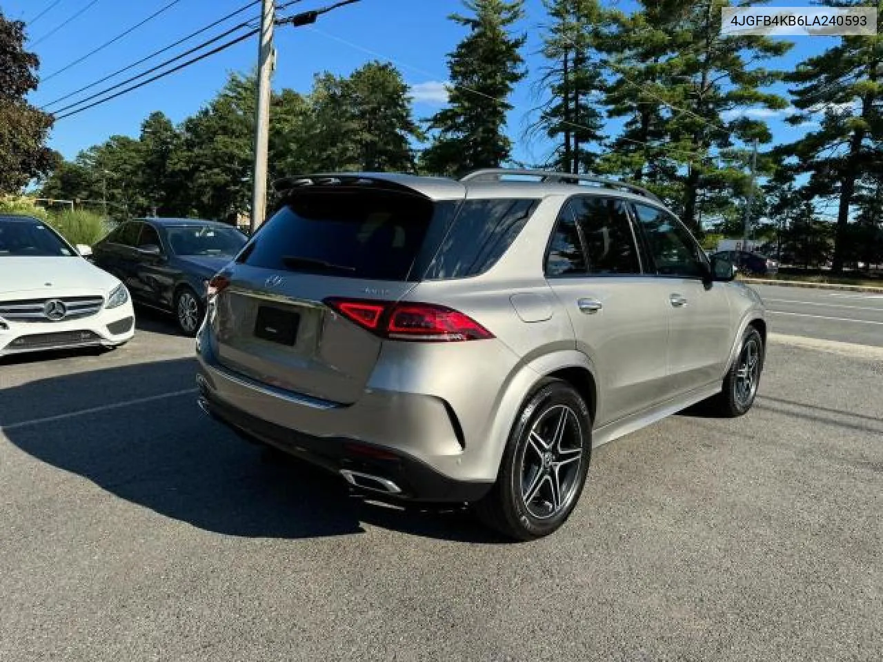 2020 Mercedes-Benz Gle 350 4Matic VIN: 4JGFB4KB6LA240593 Lot: 76762954