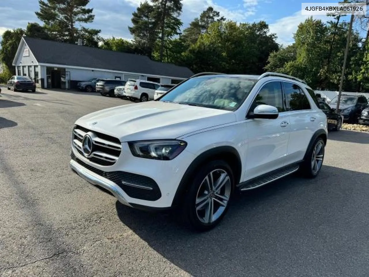 2020 Mercedes-Benz Gle 350 4Matic VIN: 4JGFB4KBXLA061926 Lot: 77361364