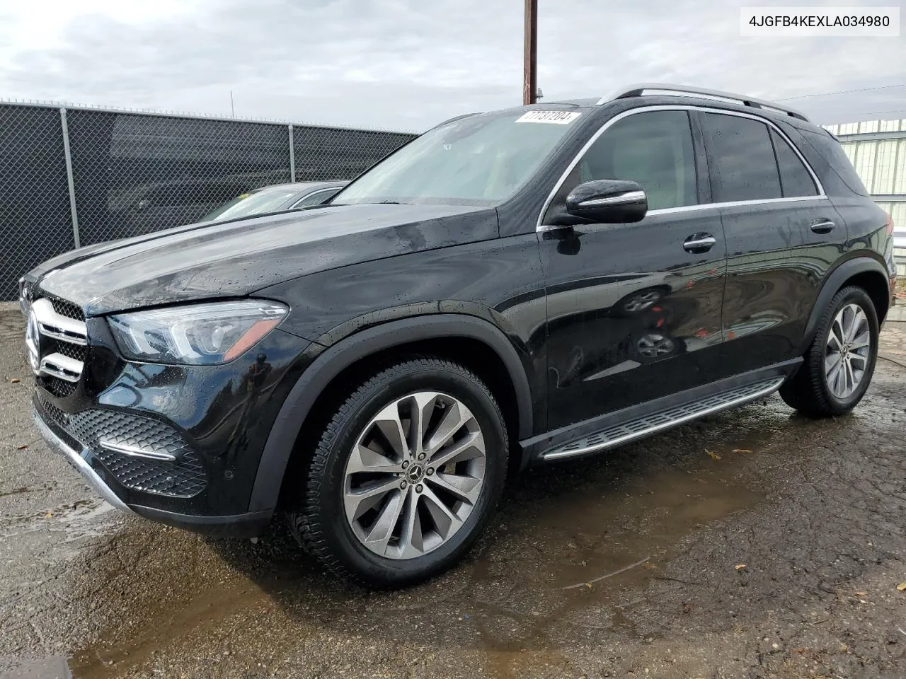 2020 Mercedes-Benz Gle 350 4Matic VIN: 4JGFB4KEXLA034980 Lot: 77737204