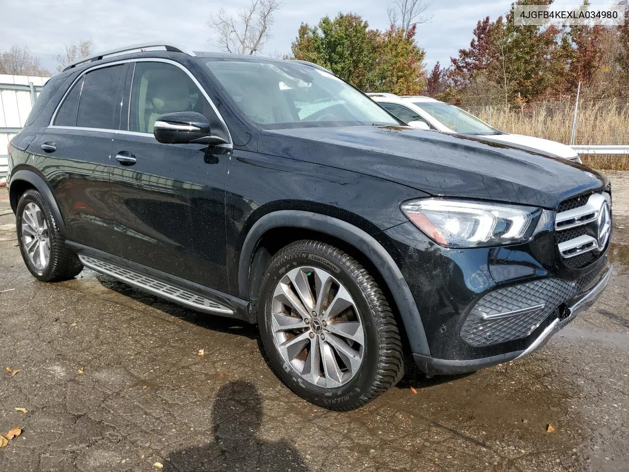 2020 Mercedes-Benz Gle 350 4Matic VIN: 4JGFB4KEXLA034980 Lot: 77737204