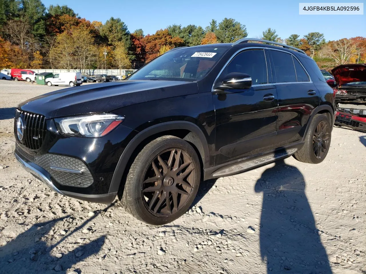 2020 Mercedes-Benz Gle 350 4Matic VIN: 4JGFB4KB5LA092596 Lot: 77842844