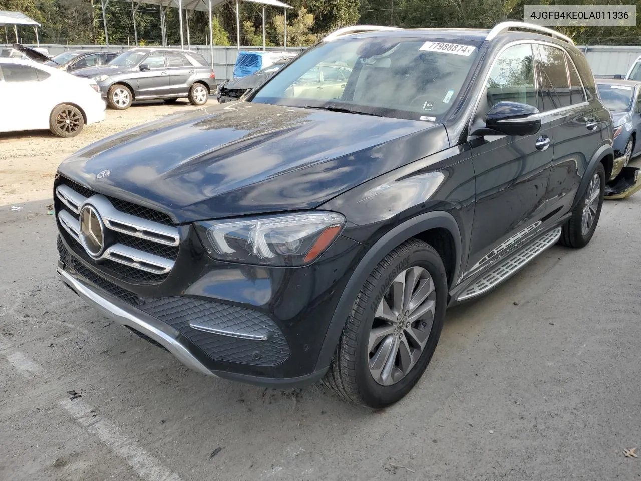 2020 Mercedes-Benz Gle 350 4Matic VIN: 4JGFB4KE0LA011336 Lot: 77988874