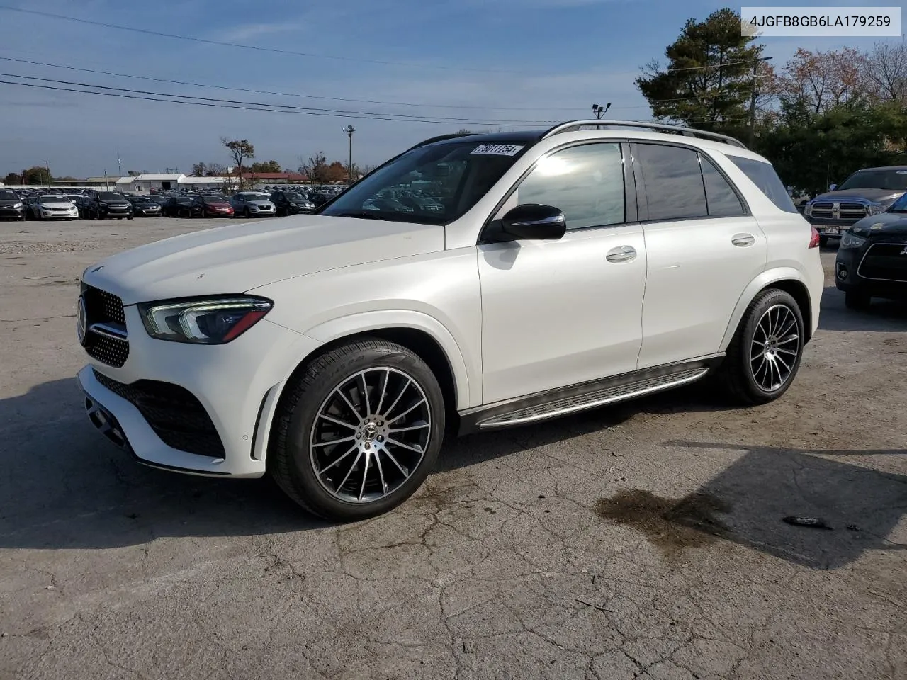 2020 Mercedes-Benz Gle 580 4Matic VIN: 4JGFB8GB6LA179259 Lot: 78011754