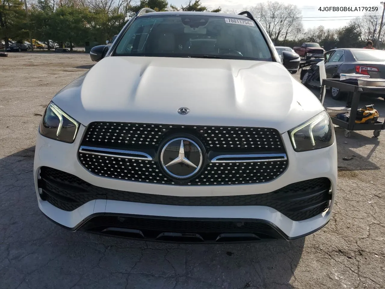 2020 Mercedes-Benz Gle 580 4Matic VIN: 4JGFB8GB6LA179259 Lot: 78011754