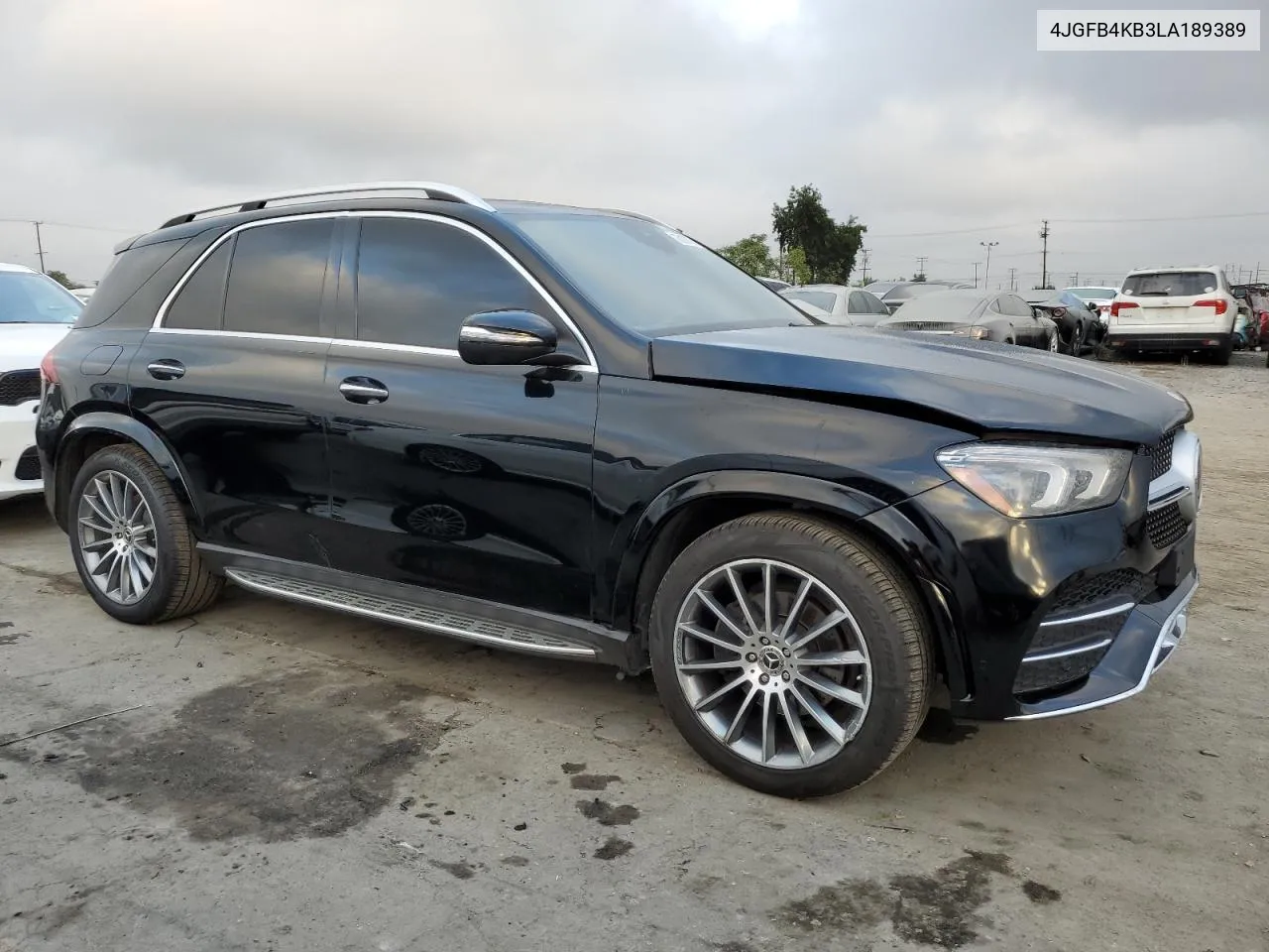 2020 Mercedes-Benz Gle 350 4Matic VIN: 4JGFB4KB3LA189389 Lot: 78197774