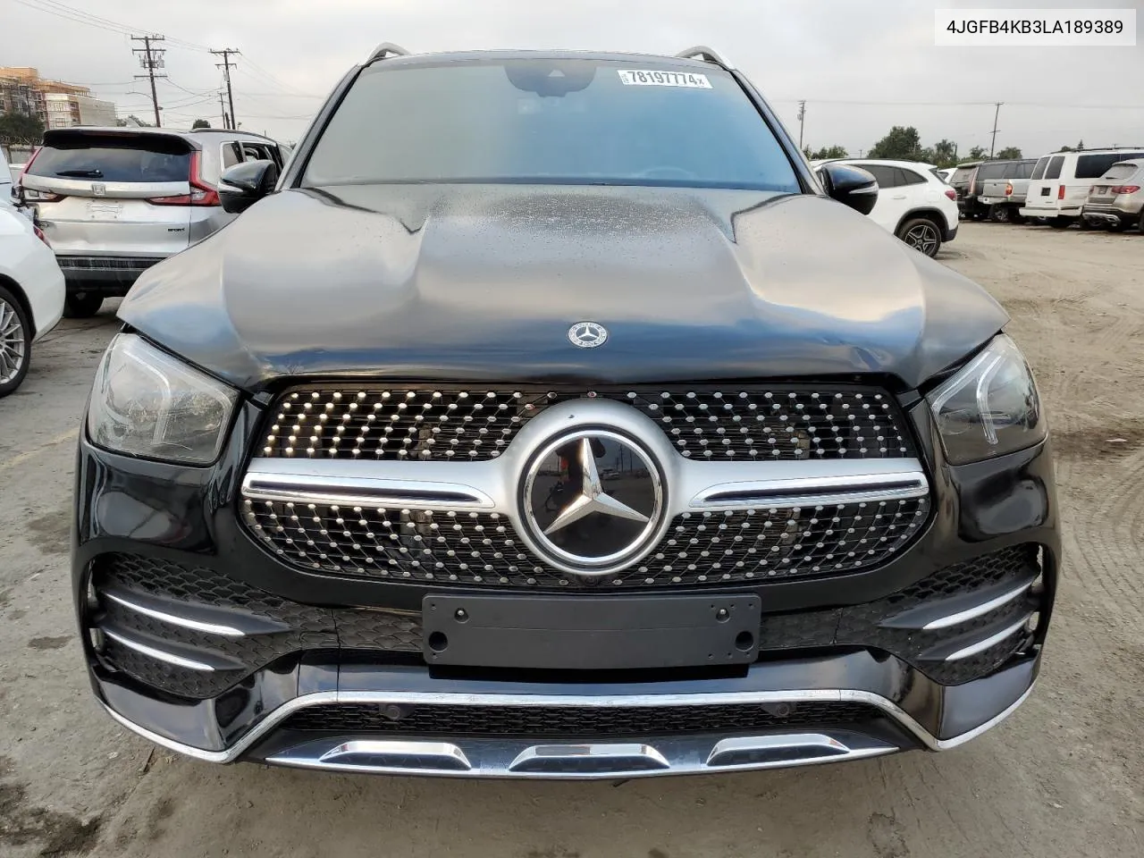 2020 Mercedes-Benz Gle 350 4Matic VIN: 4JGFB4KB3LA189389 Lot: 78197774