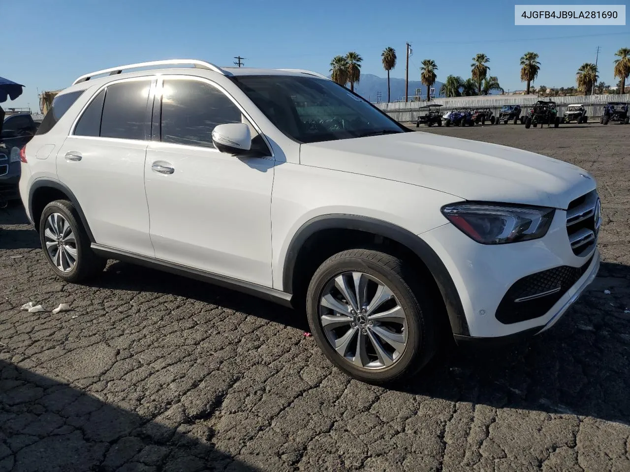 2020 Mercedes-Benz Gle 350 VIN: 4JGFB4JB9LA281690 Lot: 78369434