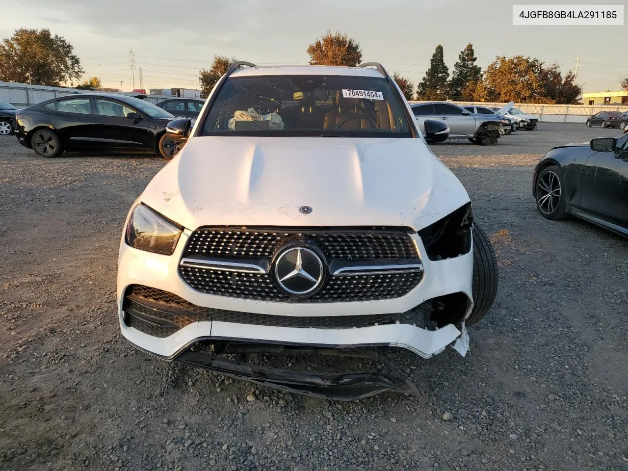 2020 Mercedes-Benz Gle 580 4Matic VIN: 4JGFB8GB4LA291185 Lot: 78491454