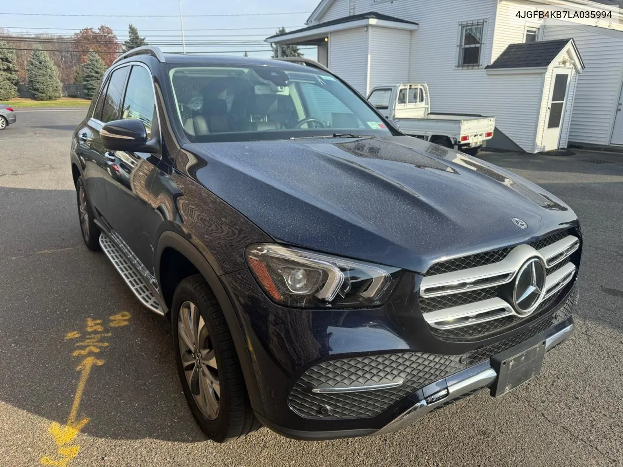 2020 Mercedes-Benz Gle 350 4Matic VIN: 4JGFB4KB7LA035994 Lot: 78994944