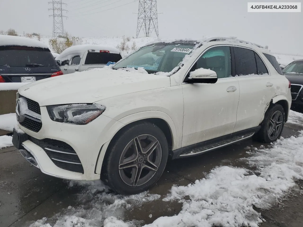 2020 Mercedes-Benz Gle 350 4Matic VIN: 4JGFB4KE4LA233068 Lot: 79193644