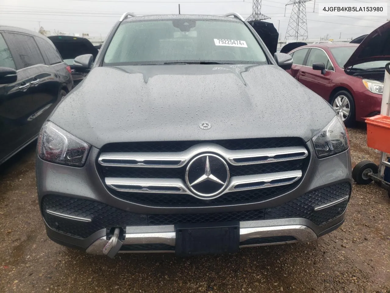 2020 Mercedes-Benz Gle 350 4Matic VIN: 4JGFB4KB5LA153980 Lot: 79225474