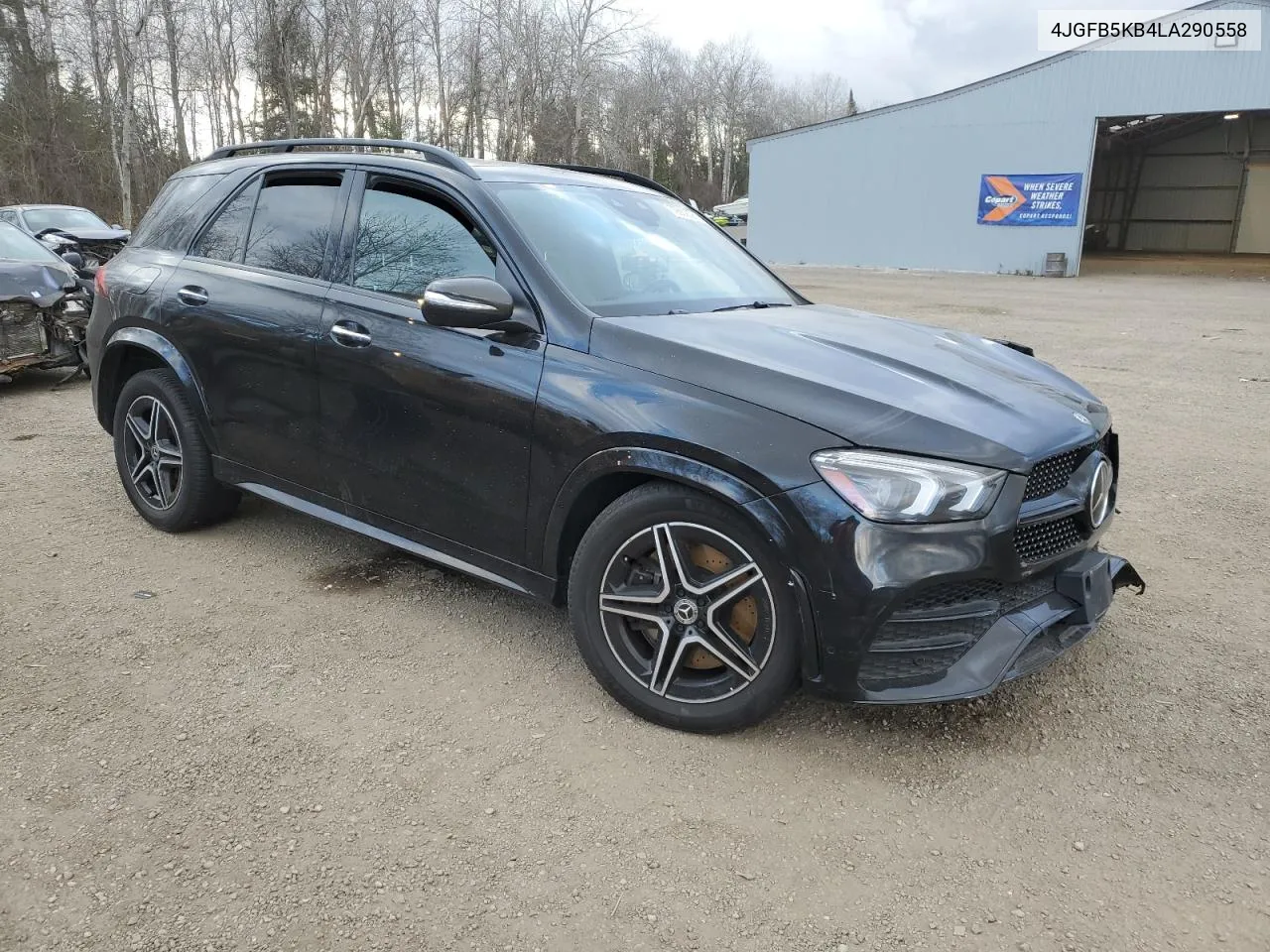 2020 Mercedes-Benz Gle 450 4Matic VIN: 4JGFB5KB4LA290558 Lot: 79869324