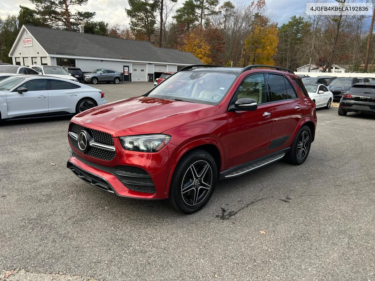 2020 Mercedes-Benz Gle 350 4Matic VIN: 4JGFB4KB6LA192836 Lot: 79971944