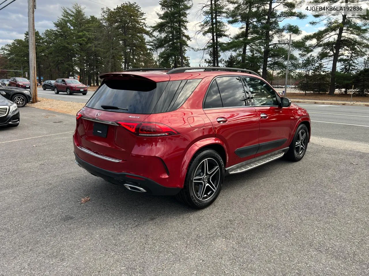 2020 Mercedes-Benz Gle 350 4Matic VIN: 4JGFB4KB6LA192836 Lot: 79971944