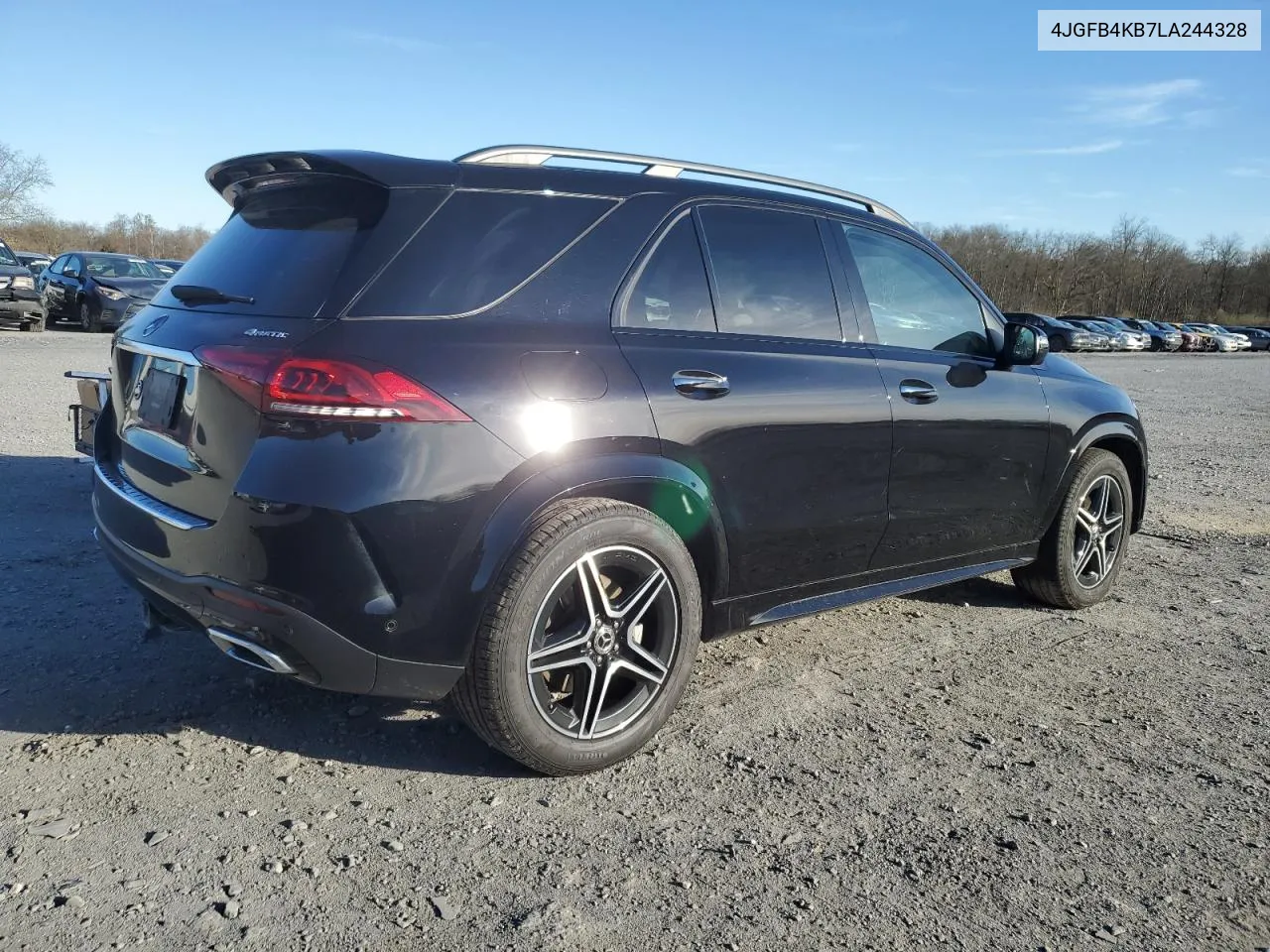 2020 Mercedes-Benz Gle 350 4Matic VIN: 4JGFB4KB7LA244328 Lot: 80797094