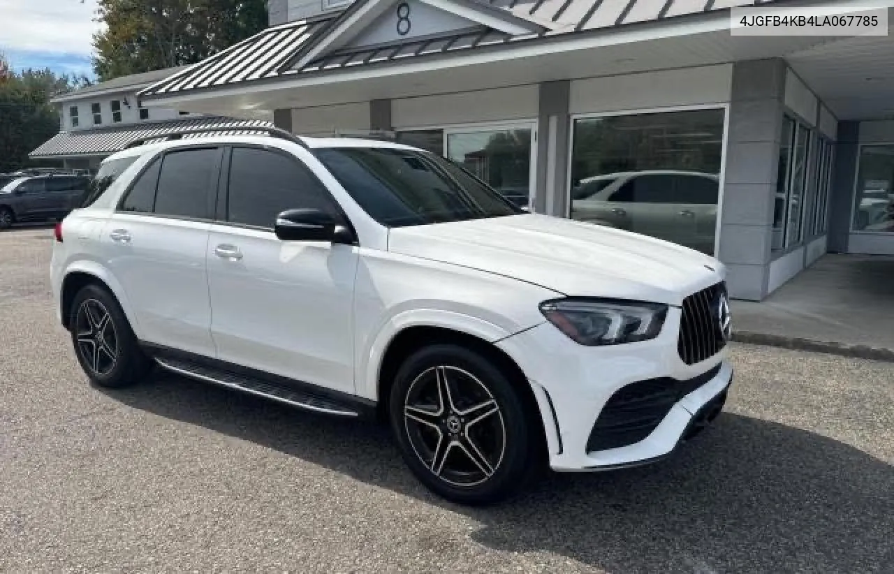 2020 Mercedes-Benz Gle 350 4Matic VIN: 4JGFB4KB4LA067785 Lot: 80925244