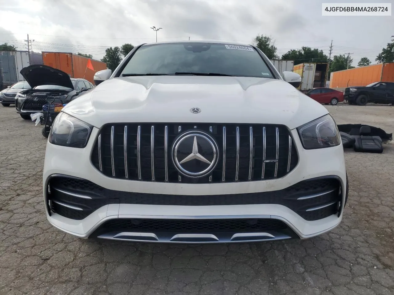 2021 Mercedes-Benz Gle Coupe Amg 53 4Matic VIN: 4JGFD6BB4MA268724 Lot: 56028604