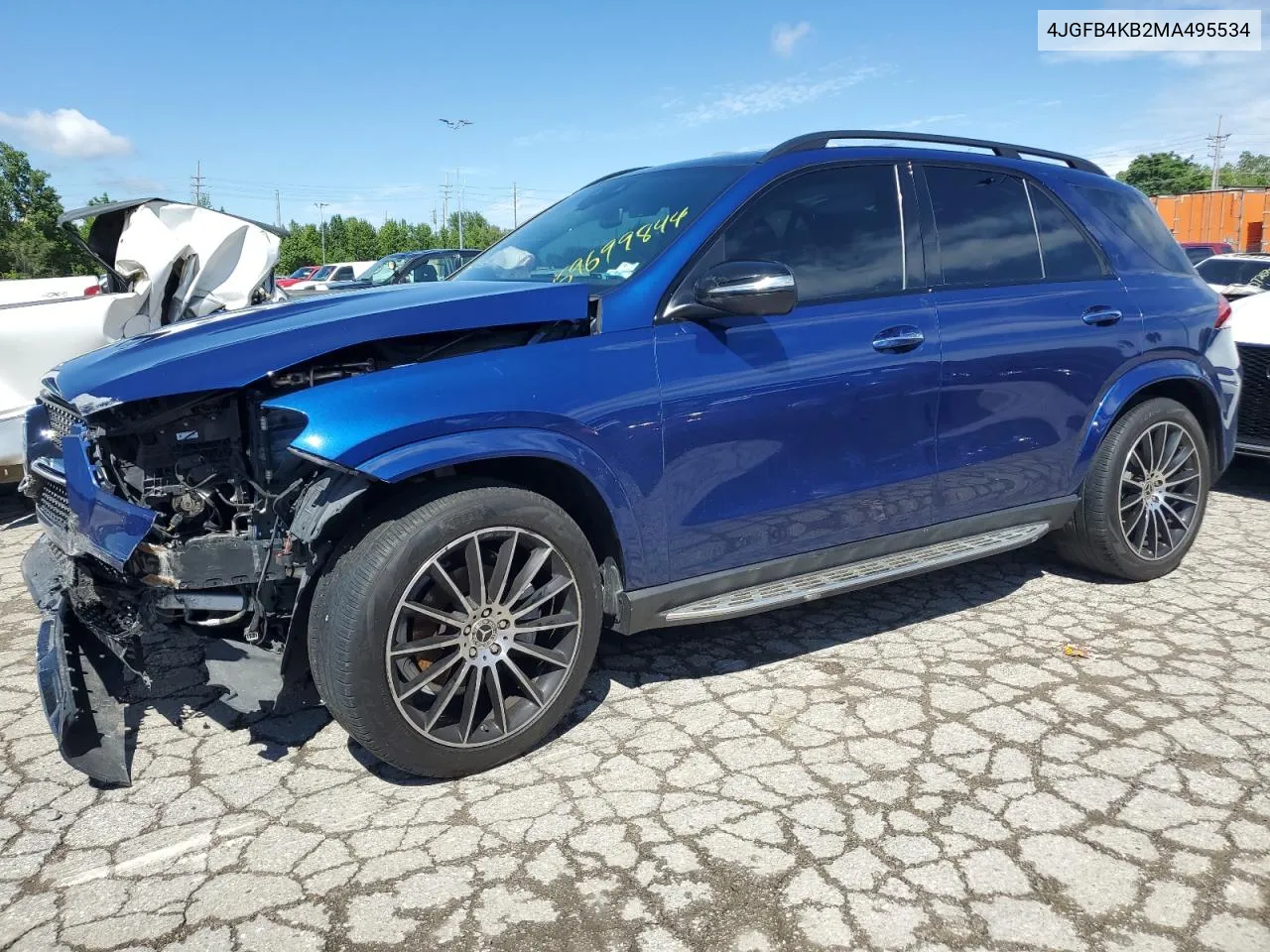 2021 Mercedes-Benz Gle 350 4Matic VIN: 4JGFB4KB2MA495534 Lot: 59699844