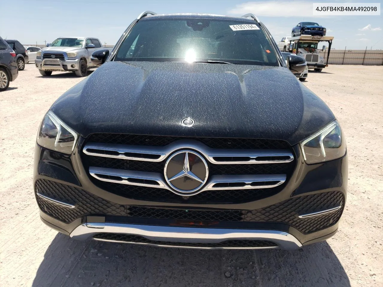 2021 Mercedes-Benz Gle 350 4Matic VIN: 4JGFB4KB4MA492098 Lot: 61351194