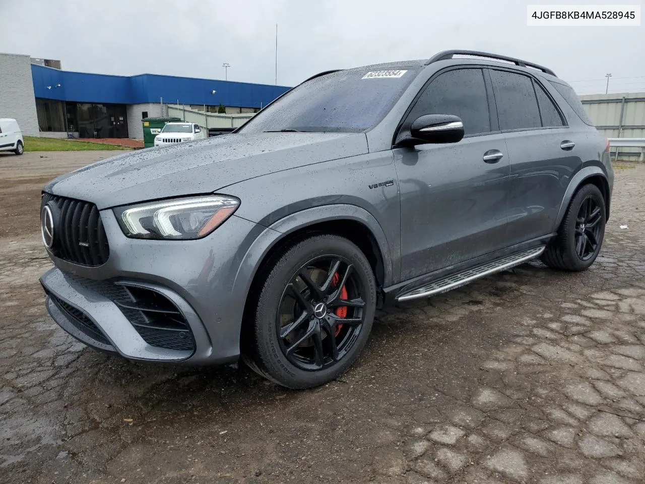 2021 Mercedes-Benz Gle 63 Amg 4Matic VIN: 4JGFB8KB4MA528945 Lot: 62323554