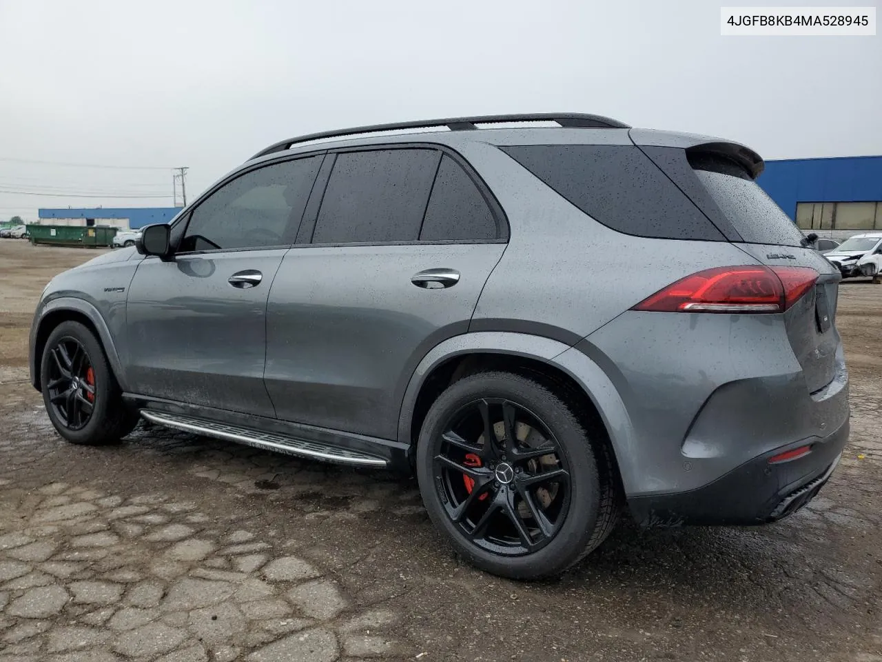 2021 Mercedes-Benz Gle 63 Amg 4Matic VIN: 4JGFB8KB4MA528945 Lot: 62323554