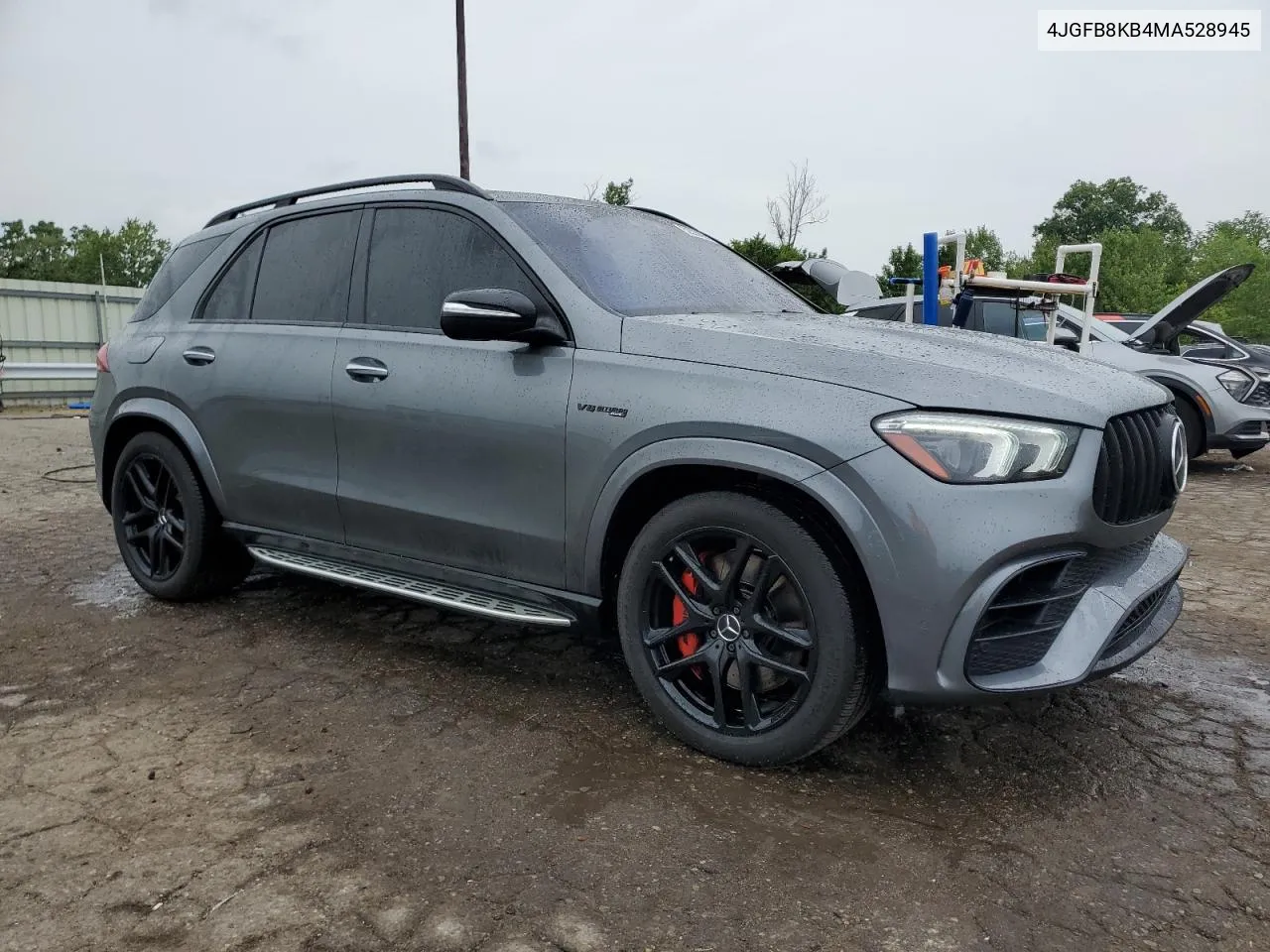 2021 Mercedes-Benz Gle 63 Amg 4Matic VIN: 4JGFB8KB4MA528945 Lot: 62323554