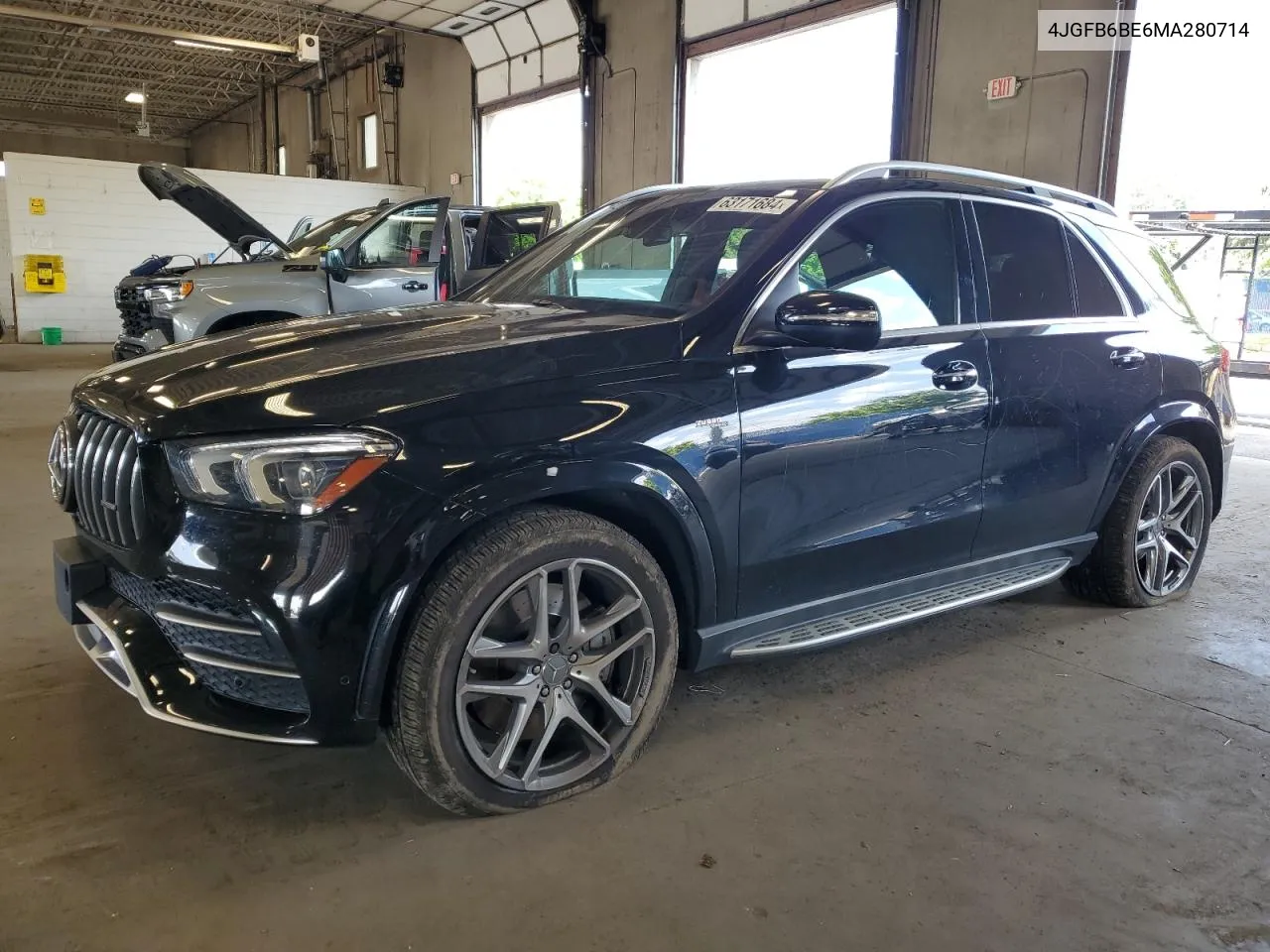 2021 Mercedes-Benz Gle Amg 53 4Matic VIN: 4JGFB6BE6MA280714 Lot: 63171684