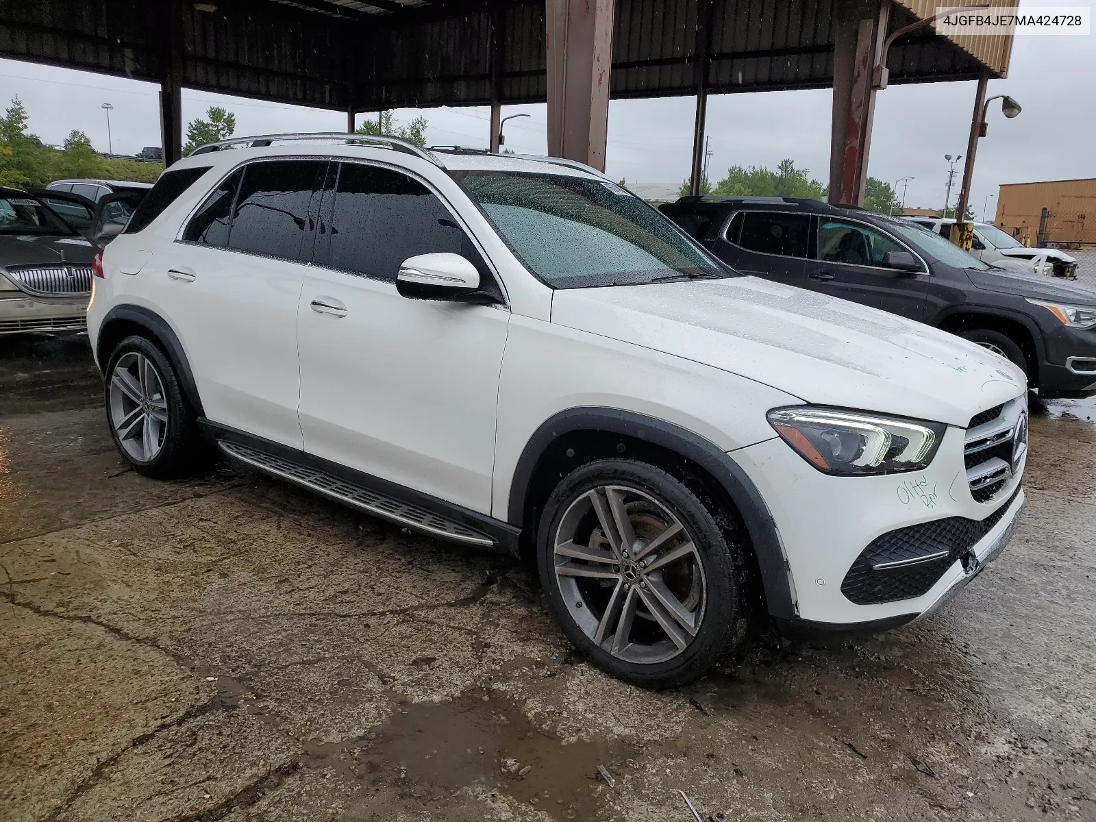 2021 Mercedes-Benz Gle 350 VIN: 4JGFB4JE7MA424728 Lot: 65043884