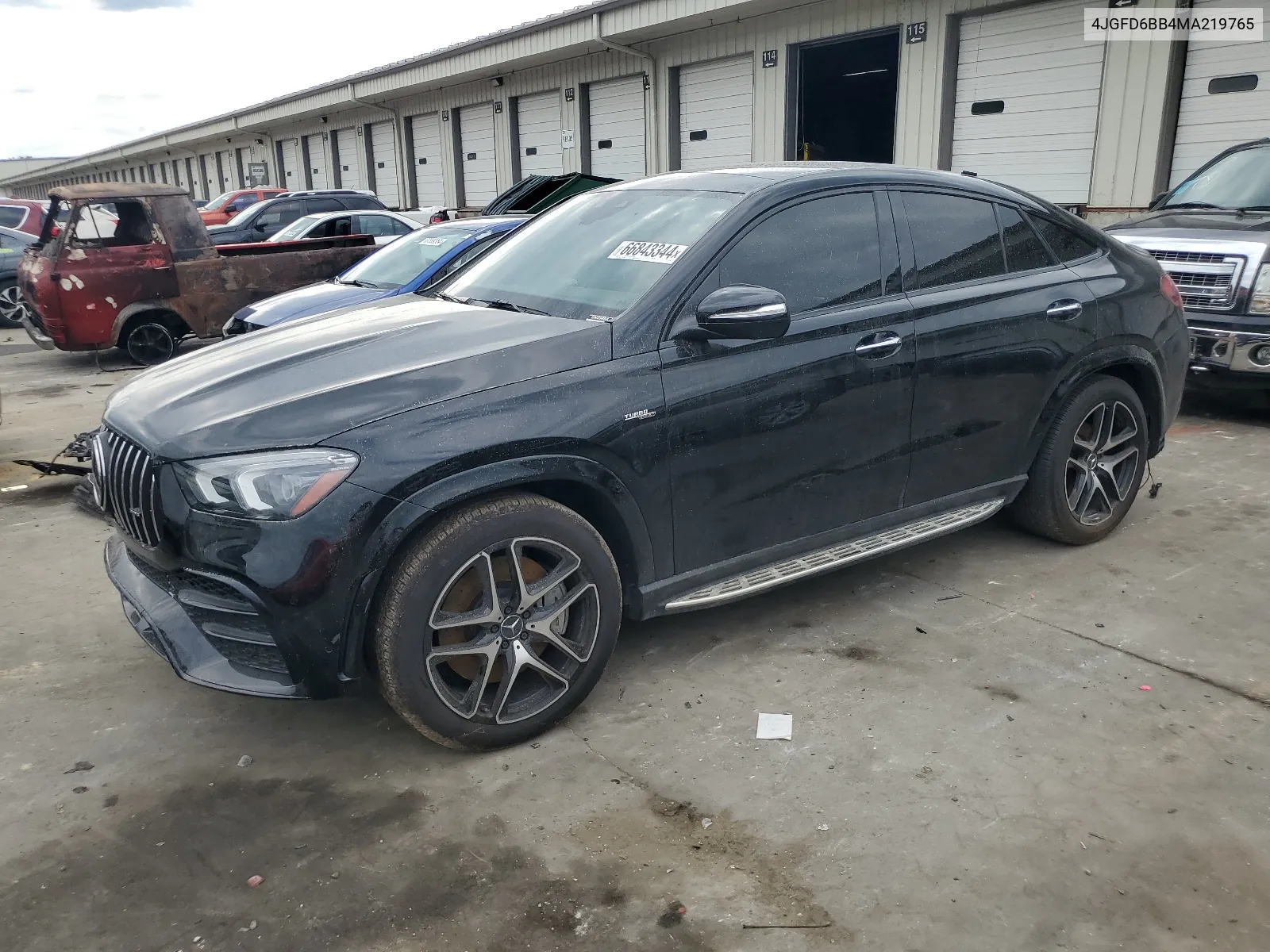 2021 Mercedes-Benz Gle Coupe Amg 53 4Matic VIN: 4JGFD6BB4MA219765 Lot: 66843344