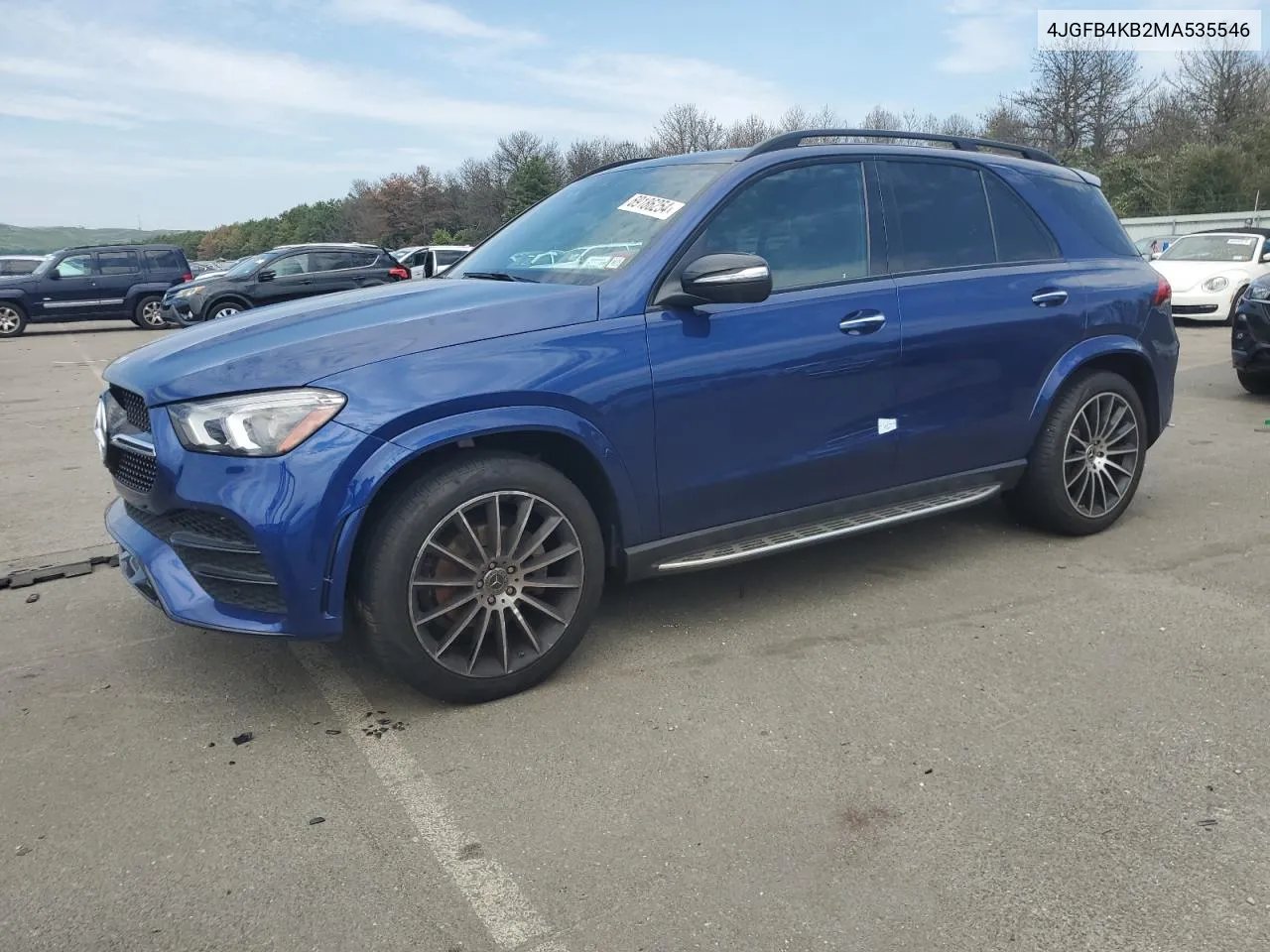 2021 Mercedes-Benz Gle 350 4Matic VIN: 4JGFB4KB2MA535546 Lot: 69186254