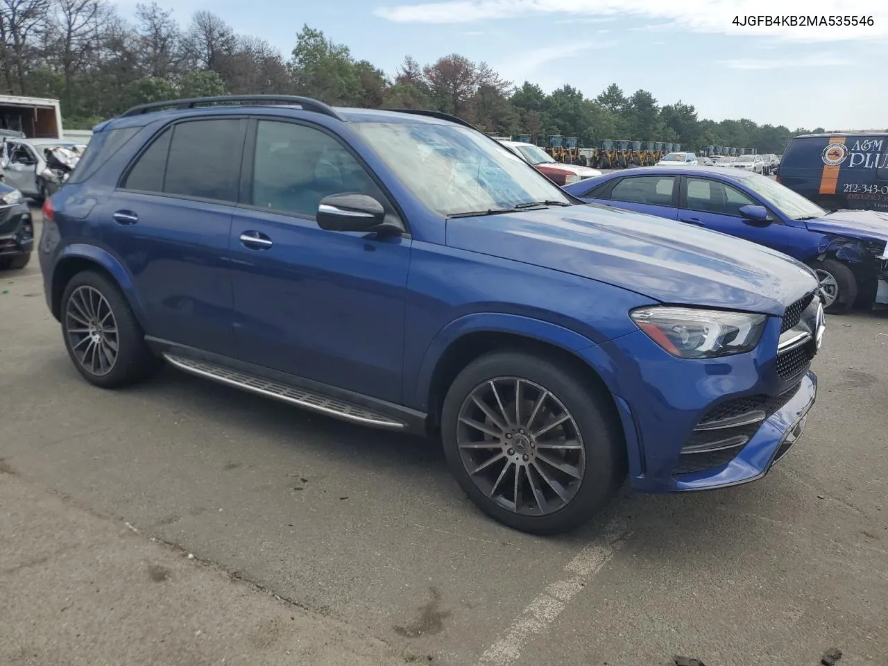 2021 Mercedes-Benz Gle 350 4Matic VIN: 4JGFB4KB2MA535546 Lot: 69186254