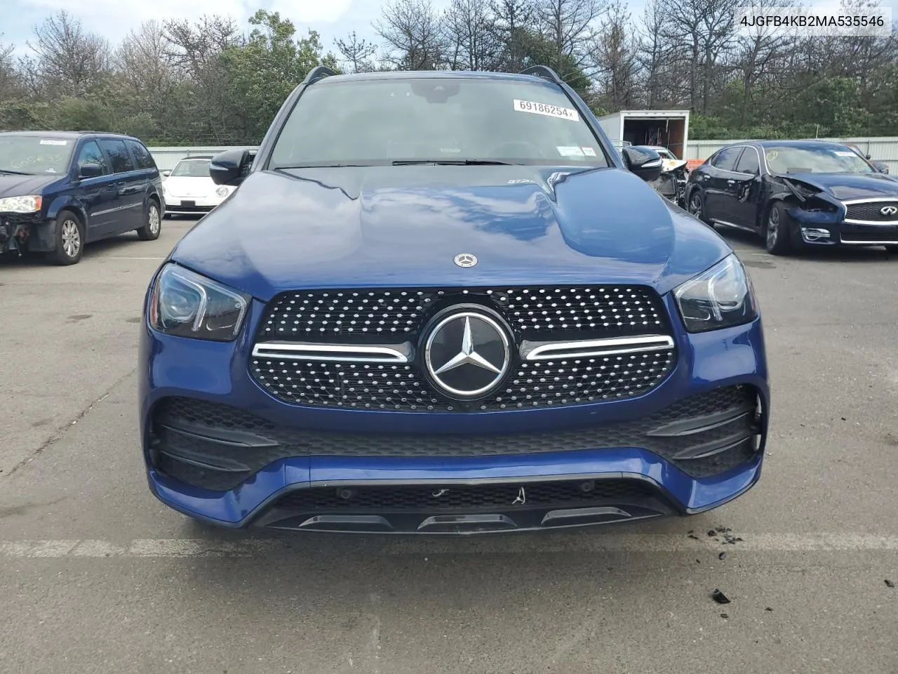 2021 Mercedes-Benz Gle 350 4Matic VIN: 4JGFB4KB2MA535546 Lot: 69186254