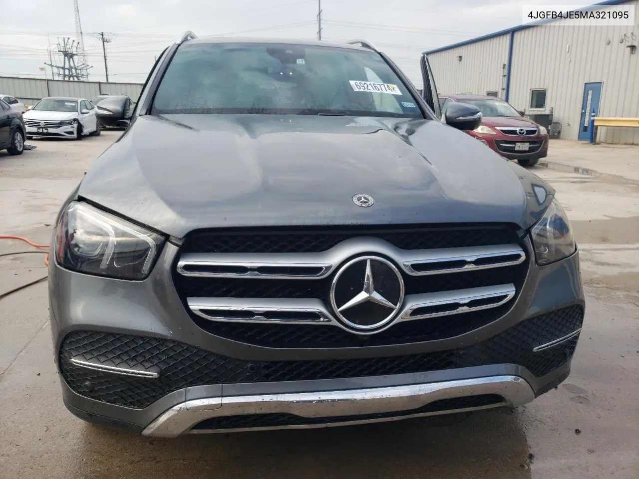 2021 Mercedes-Benz Gle 350 VIN: 4JGFB4JE5MA321095 Lot: 69216774