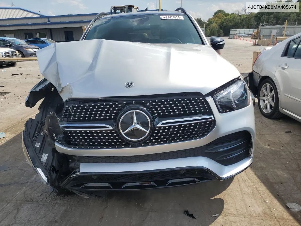 2021 Mercedes-Benz Gle 350 4Matic VIN: 4JGFB4KB8MA405674 Lot: 69745914