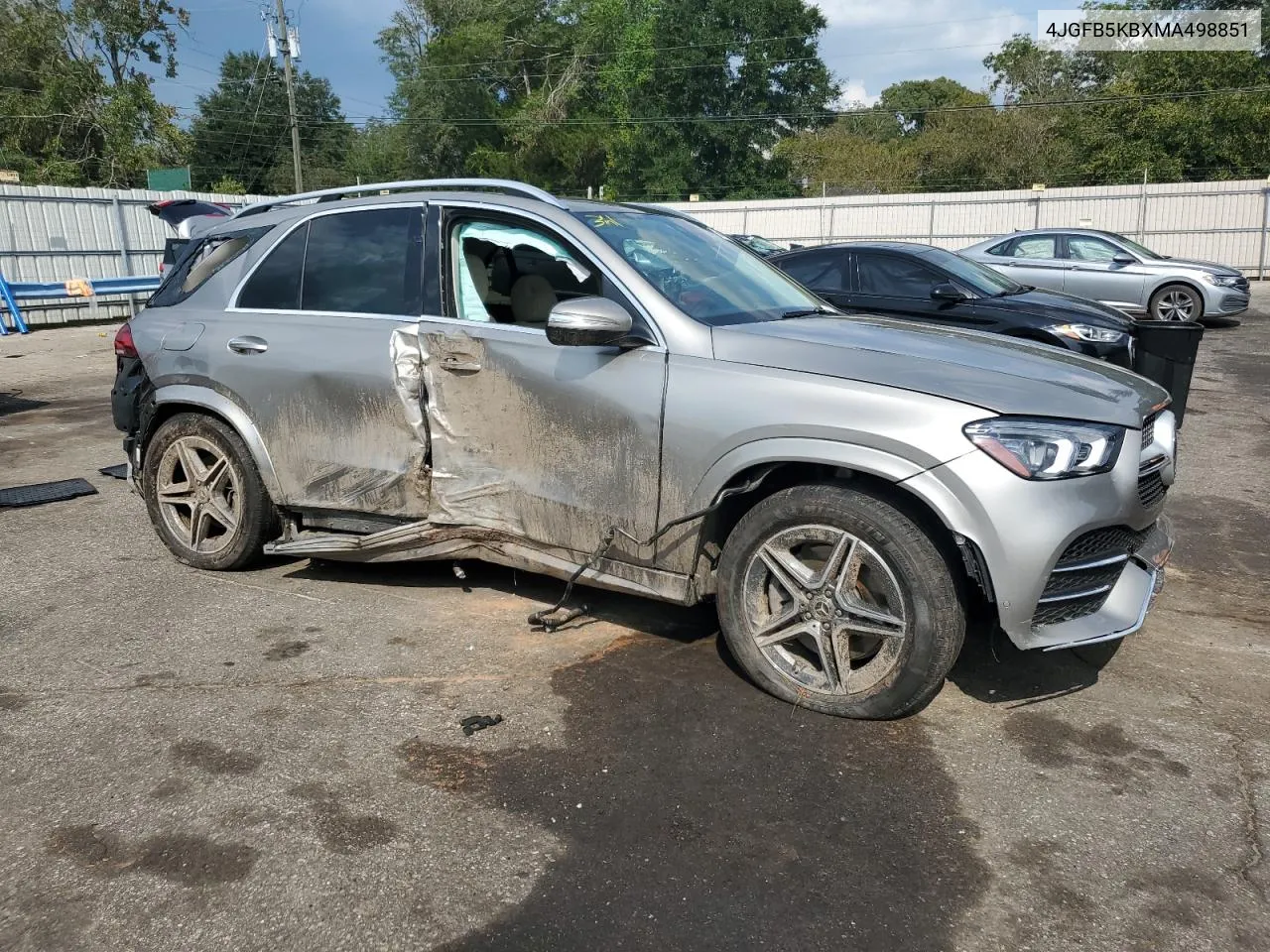 2021 Mercedes-Benz Gle 450 4Matic VIN: 4JGFB5KBXMA498851 Lot: 69774394